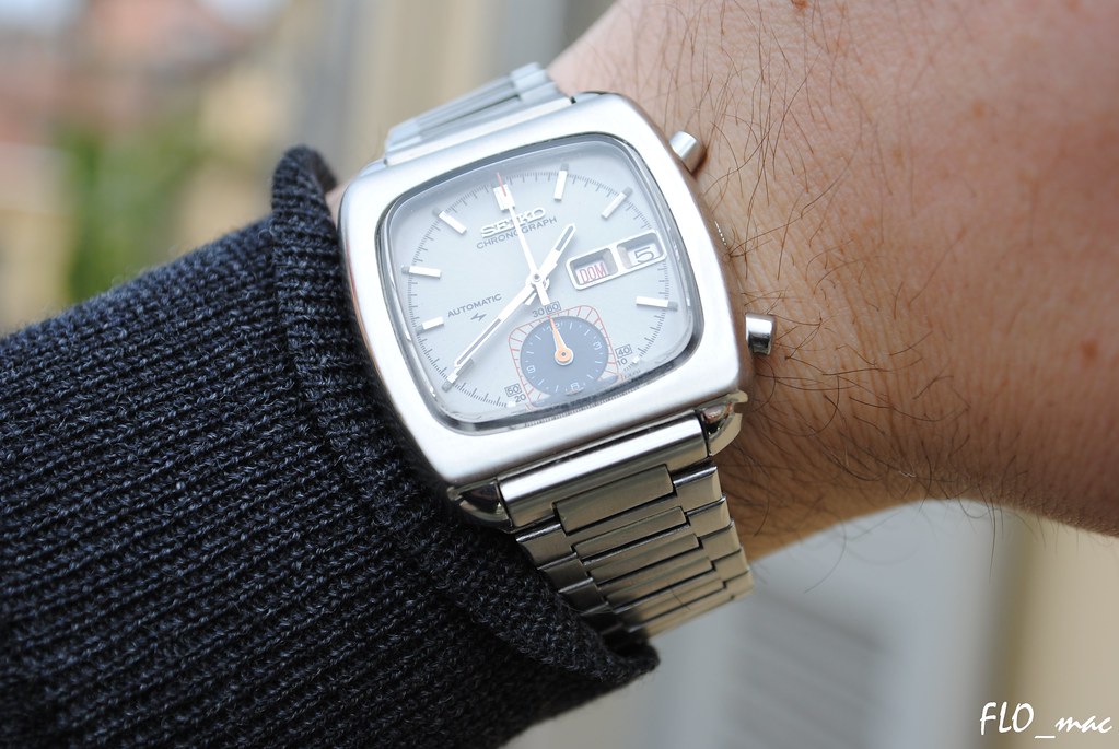 Wristshot: Seiko Monaco 7016-5001 (1) | FLO_mac  | Flickr