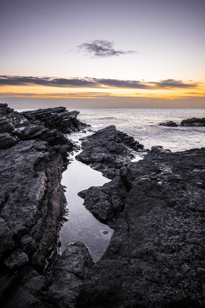 Portmarnock at sunrise - Dublin, Ireland - Seascape photography