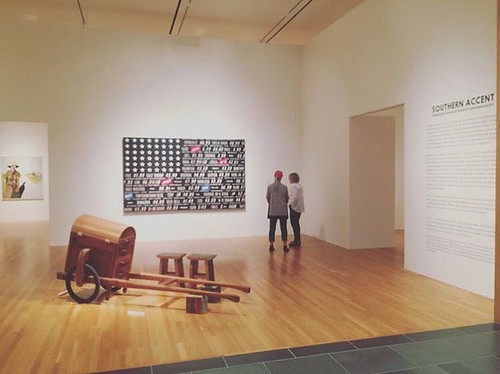 If you haven't already checked out the Nasher's new exhibition, you should! "Southern Accent: Seeking the American South in Contemporary Art" questions and explores the complex and contested space of the American South. One needs to look no further than l