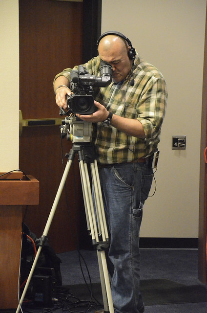 In addition to printed products for state agencies, the Office of State Publishing also provides video production, webcasting, and multimedia services. Photo 2013.