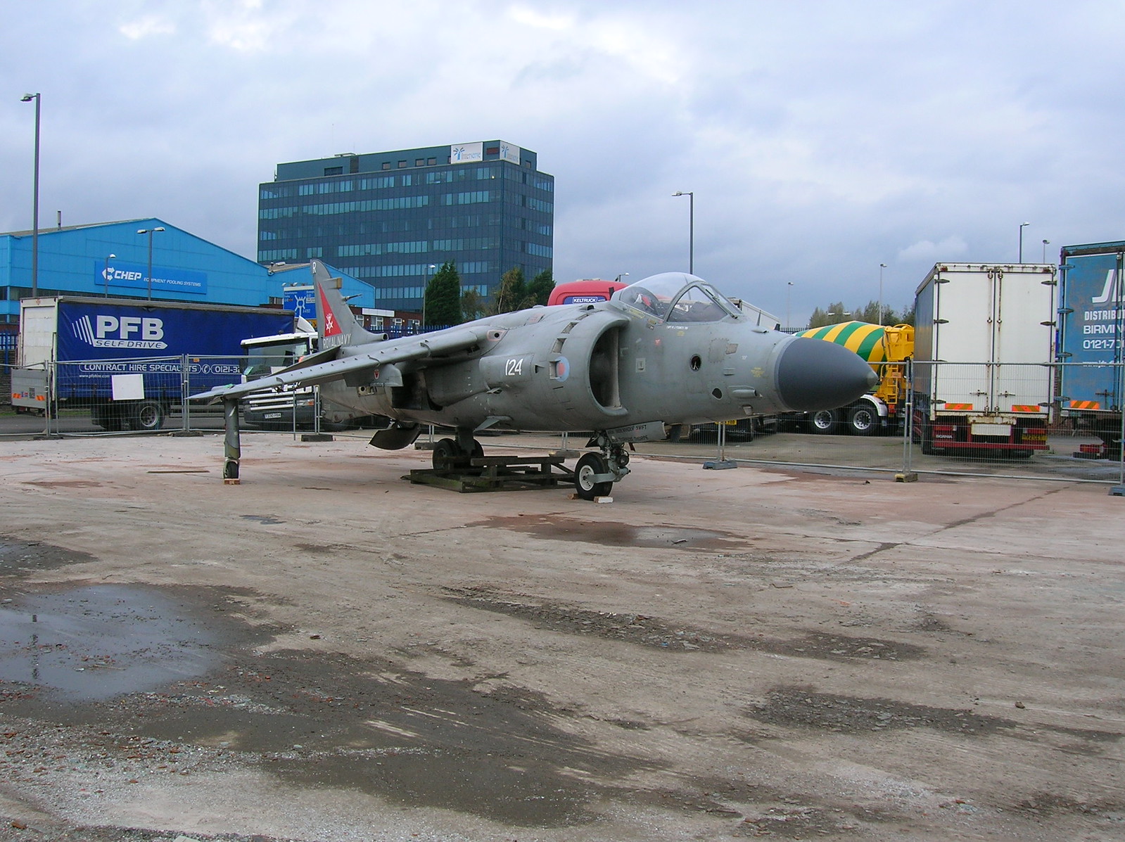 #Keltruck's Royal Navy Sea Harrier part exchange!