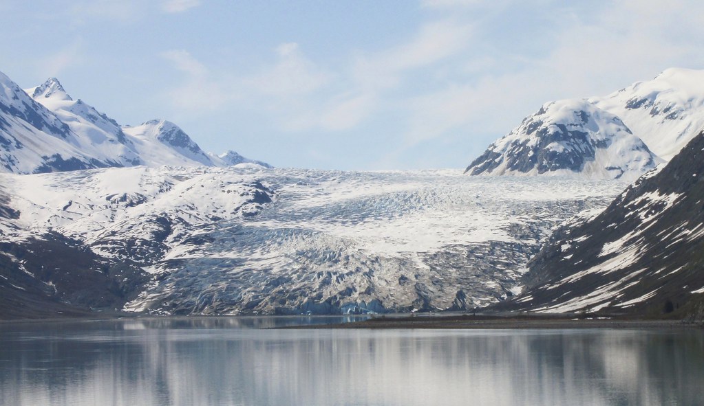 Reid Glacier in Alaska's Glacier Bay National Park