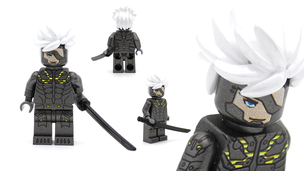 lego custom figures metal gear rising raiden TAKHYUN.