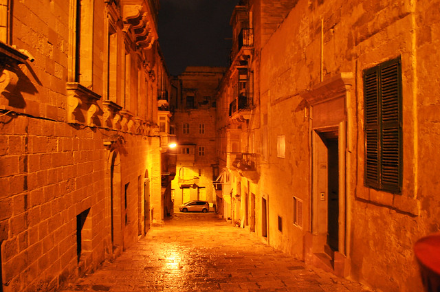 Night in Valletta