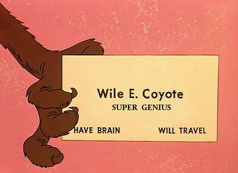 Wile E Coyote Super Genius
