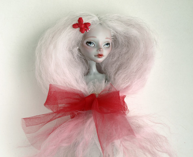 Madame Monster - ooak art doll
