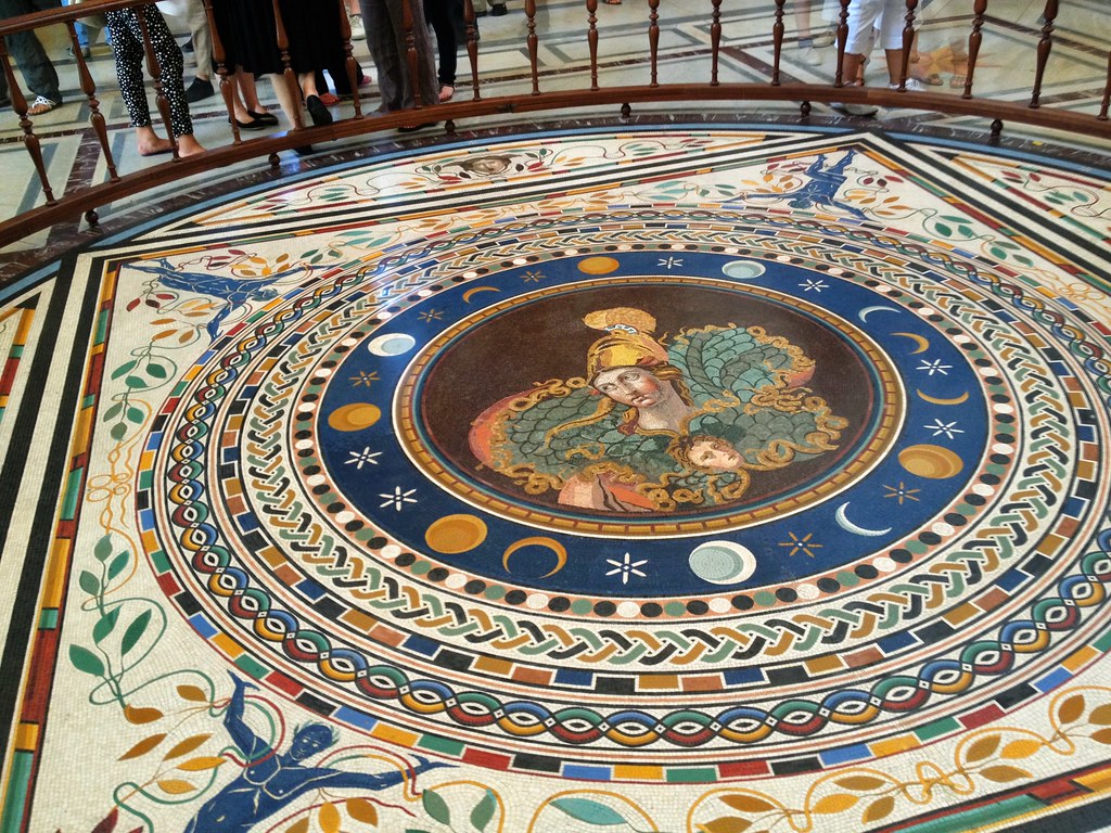 Crazy Marble Mosaic Floors Matt Haughey Flickr