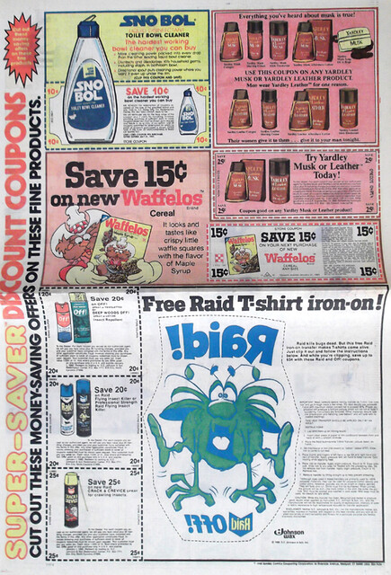 1980 Super-Saver Newspaper Coupons Ads