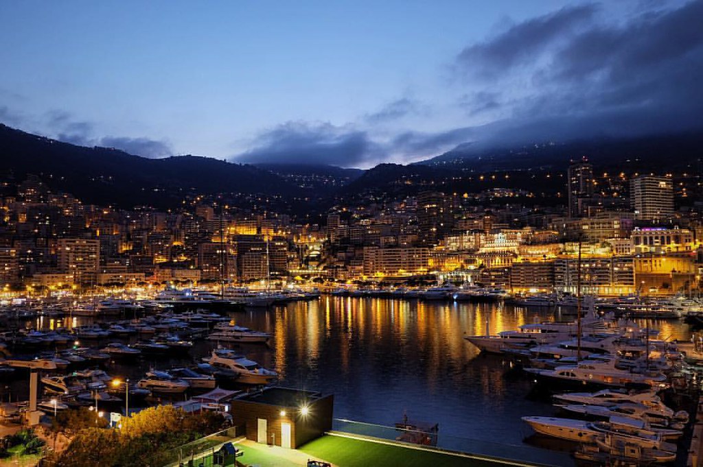 #Monaco lights on. #europe #oldcontinent #fontvielle #yach… | Flickr