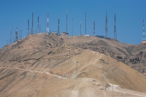 peru towers transmission antennas chorrillos chorillos