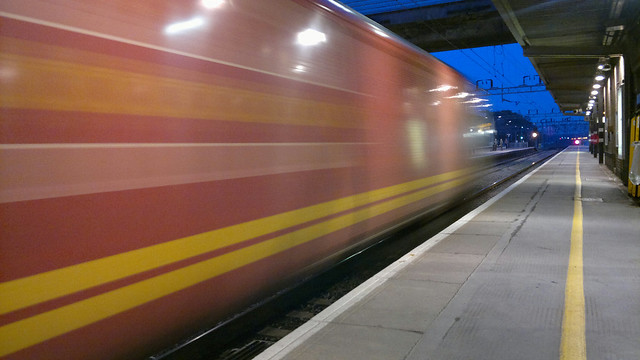 Embrace the Blur at Bletchley Railway Station #NokiaN8