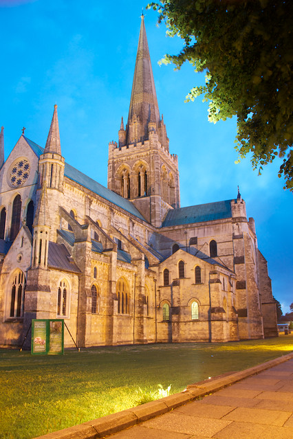 Chichester Cathedral at Night