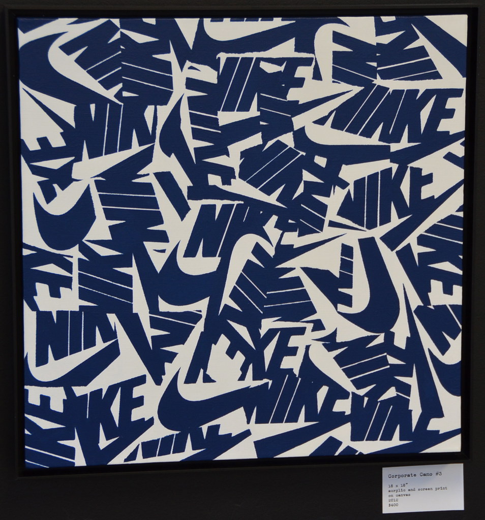 Nike camo | Corporate Camo #3 by David Barr (2012) acrylic a… | Flickr