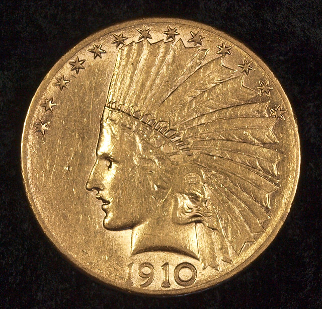 1910-S Gold Eagle