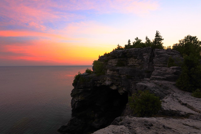 Sunrise at The Grotto