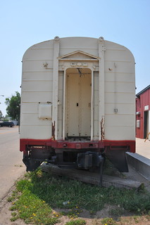 Milwaukee Road Coach 604, ex-489 - Car End View | by skytop45