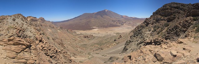 El Teide desde las cumbres del Andén del Gato
