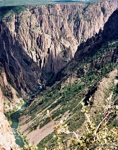 The Black Canyon of the Gunnison River by keithhull