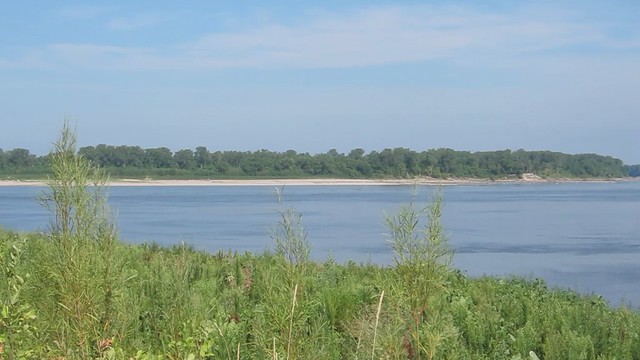 The Confluence of the Missouri and the Mississippi Rivers