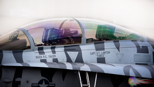 Colorful FA-18 Hornet Canopy