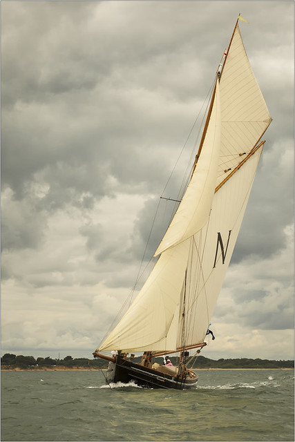 Panerai Classic Mascotte under full sail (1 of 1)