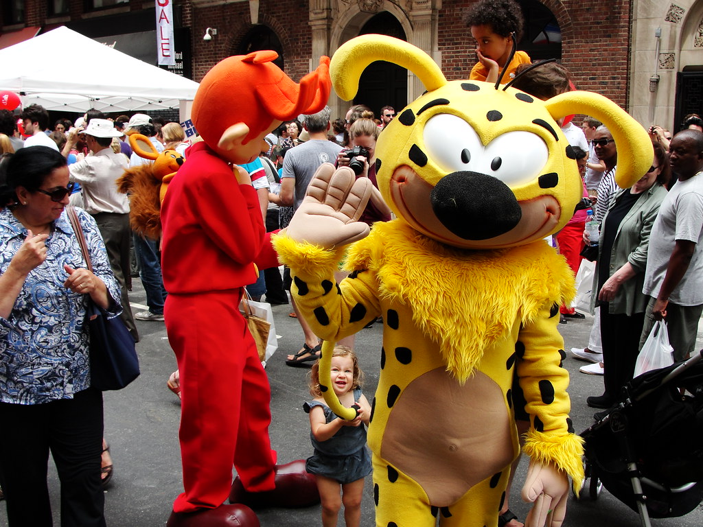 shorthand Loneliness Costume Marsupilami | Characters from the French television children… | Flickr