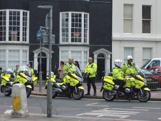 Sussex Police bikes Brighton