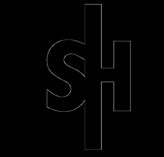 SH logo | My own logo using my initials. Illustrator. | Sarah Hamman
