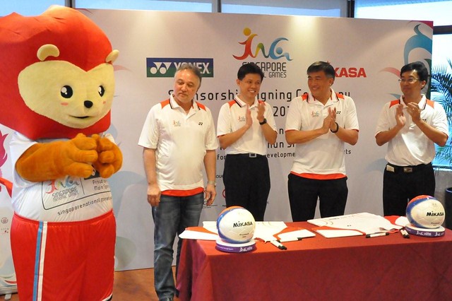 Singapore National Games 2012 Sponsorship Signing Ceremony (11 July 2012)