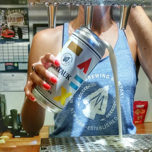Pouring A Crowler