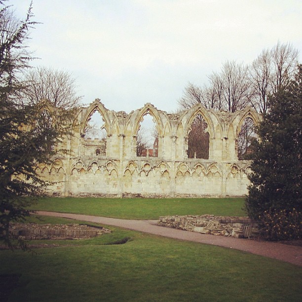 Ruins in York, England