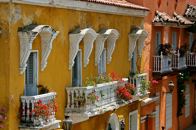Colonial balconies