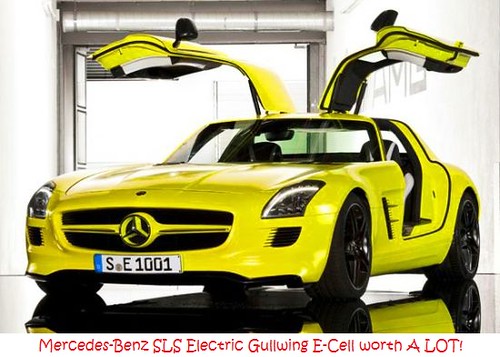 Mercedes-Benz SLS Electric Gullwing E-Cell