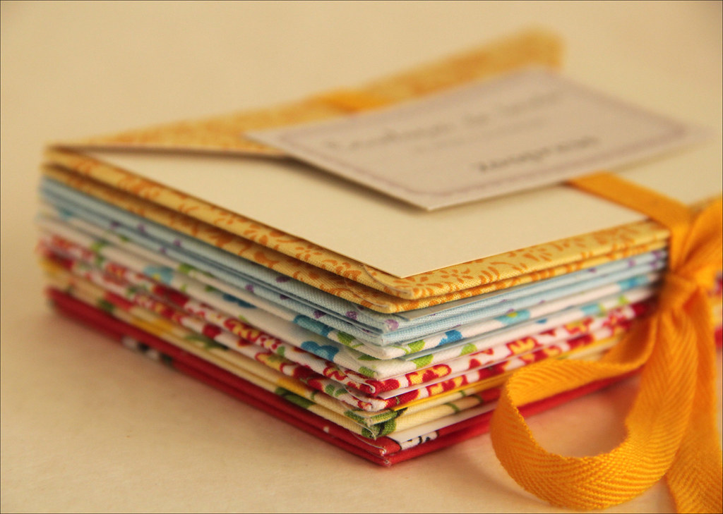 Envelopes de tecido | O pacote é de 10 envelopes, mas sempre… | Flickr