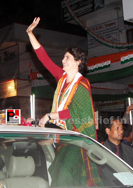 Congress star campaigner Priyanka Gandhi (19)