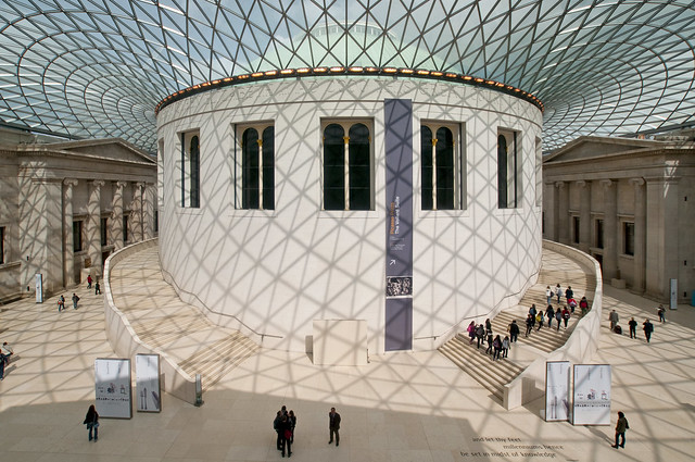 UK - London - British Museum Courtyard 02