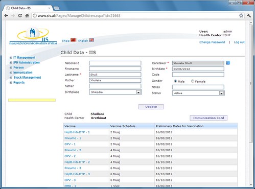 After: Creating an immunization schedule | by Project Optimize