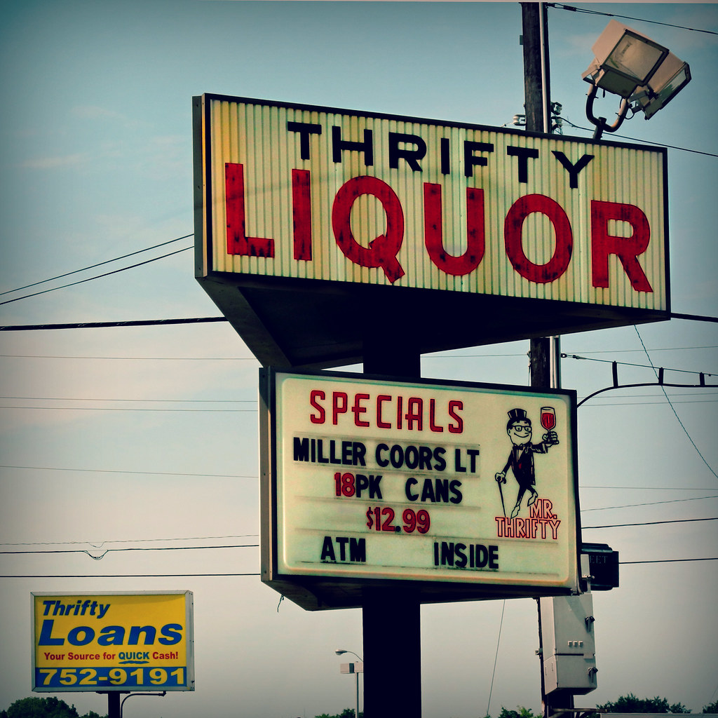 Thrifty Liquor by Studio d'Xavier