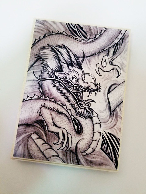 Handmade Book Art: Dragon Series by Sherrie Thai of Shaireproductions