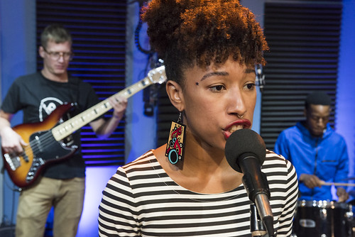 Mykia Jovan performs during the WWOZ 2018 Spring Pledge Drive on March 21, 2018. Photo by Ryan Hodgson-Rigsbee RHRphoto.com