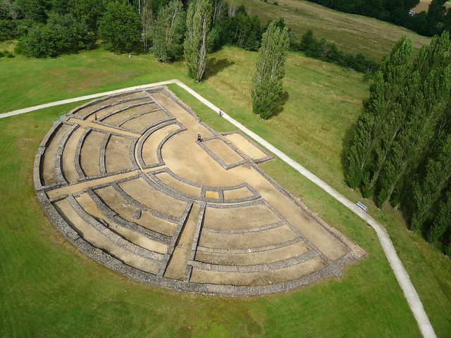 Site archéologique de Cherré à Aubigné-Racan (Sarthe-FR)