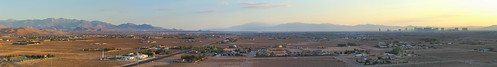 city morning summer sky urban panorama west color skyline sunrise canon dawn lasvegas nevada large july panoramic stitched 2012