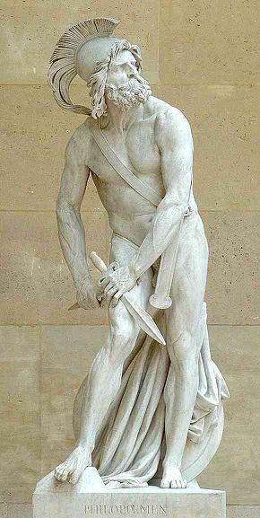 Philopoemen 1830 by David d'Angers 1788-1856