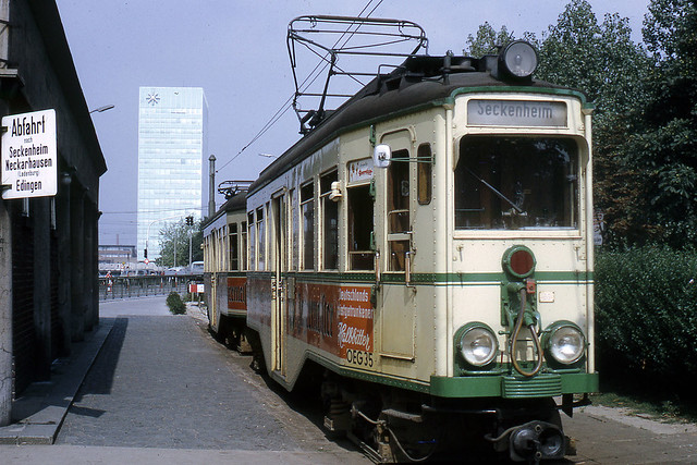 JHM-1969-0390 - Allemagne, Mannheim, tramway OEG
