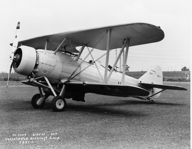 Consolidated XB2Y-1 on the ground at Consolidated Aircraft Corp.