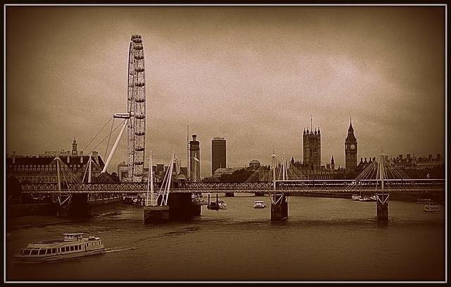 Hungerford Bridge, London