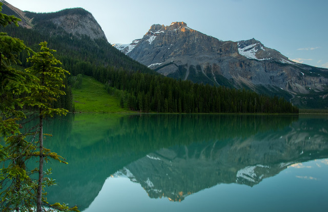 Reflections at Emerald Lake