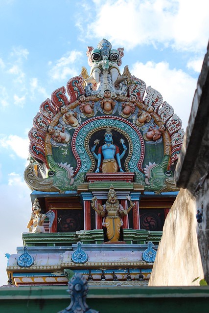 Vimanam of Perumal shrine