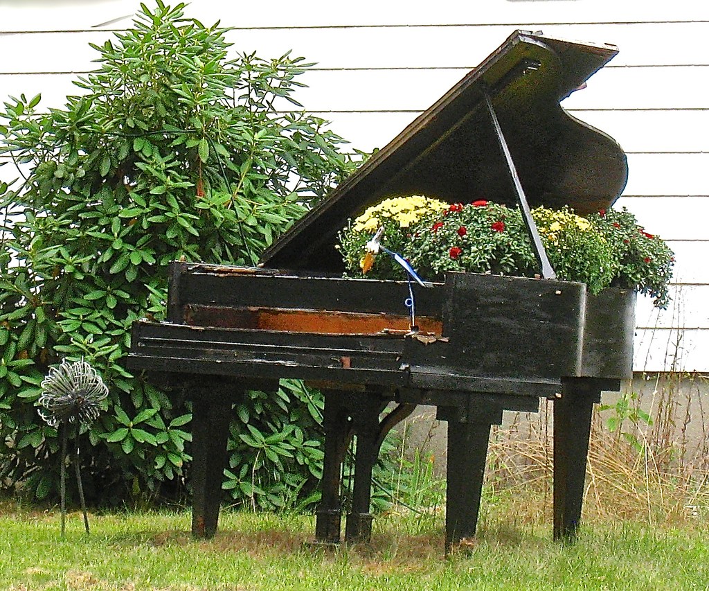 what to do with that extra piano you have hanging around ~grin~