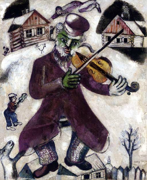 Chagall, Marc (1887-1985) - 1928-29 Musician (Christie's New York, 2007)